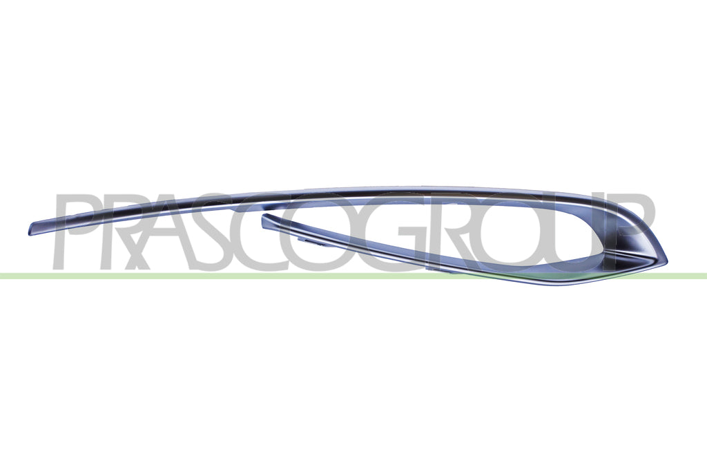 modanatura destra griglia paraurti anteriore argento bmw 5 series f10 f11 lci 2013 2016 bm0502213