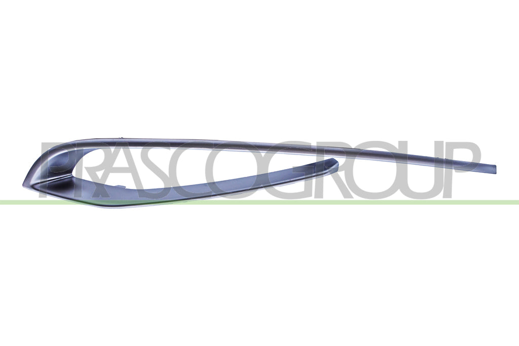 modanatura sinistra griglia paraurti anteriore argento bmw 5 series f10 f11 lci 2013 2016 bm0502214
