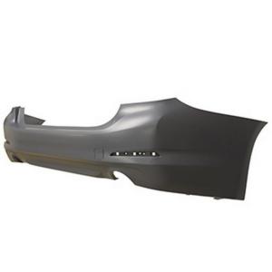paraurti posteriore con primer con tappo copri gancio con tracce pdc e park assist con scarico singolo a destra e sinistra mod 4 porte bmw 5 series g30 g31 2016 2020 bm0521050