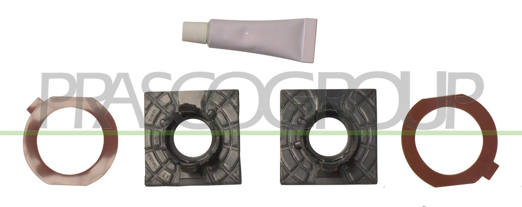 kit supporto sensori paraurti posteriore 2 pezzi bmw 5 series g30 g31 2016 2020 bm0521350