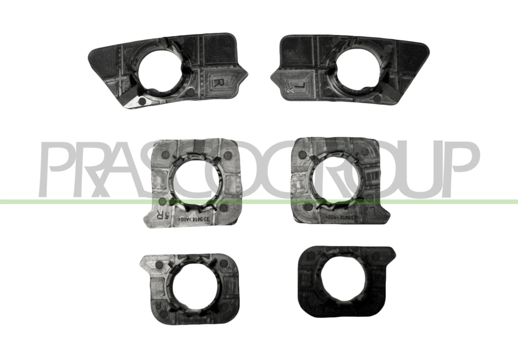 kit supporto sensori paraurti anteriore 6pezzi bmw 5 series g30 g31 f90 mtech 2017 2020 bm0531300