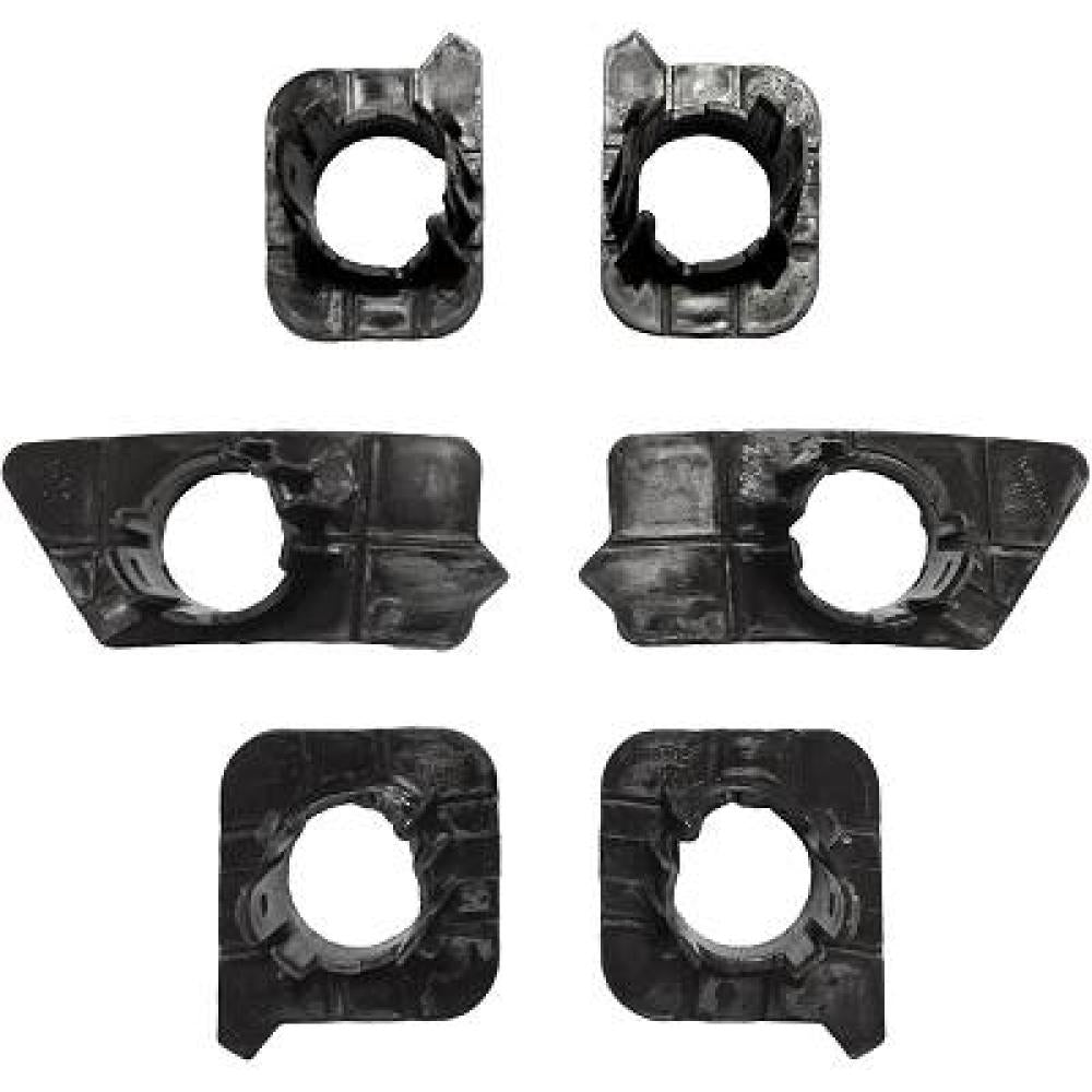 kit supporto sensori paraurti anteriore 6pezzi bmw 5 series g30 g31 f90 mtech 2017 2020 51118073861