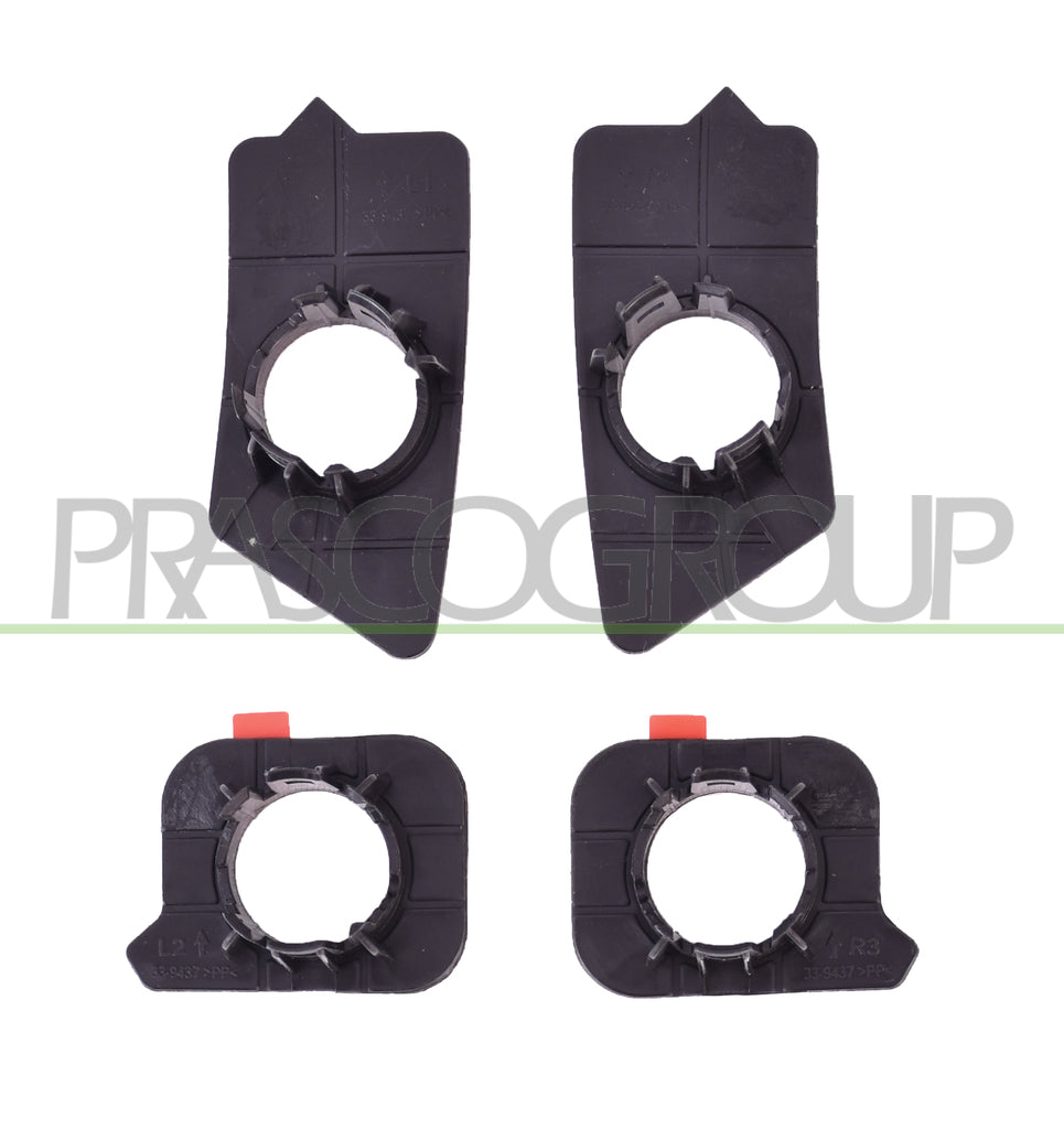 kit supporto sensori paraurti anteriore 4pezzi bmw 5 series g30 31 lci 2020 bm0541300