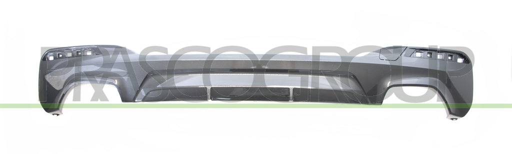 spoiler paraurti posteriore nero lucido con tappo copri gancio traino mod 530i 540i bmw 5 series g30 31 lci mtech 2020 bm0551851