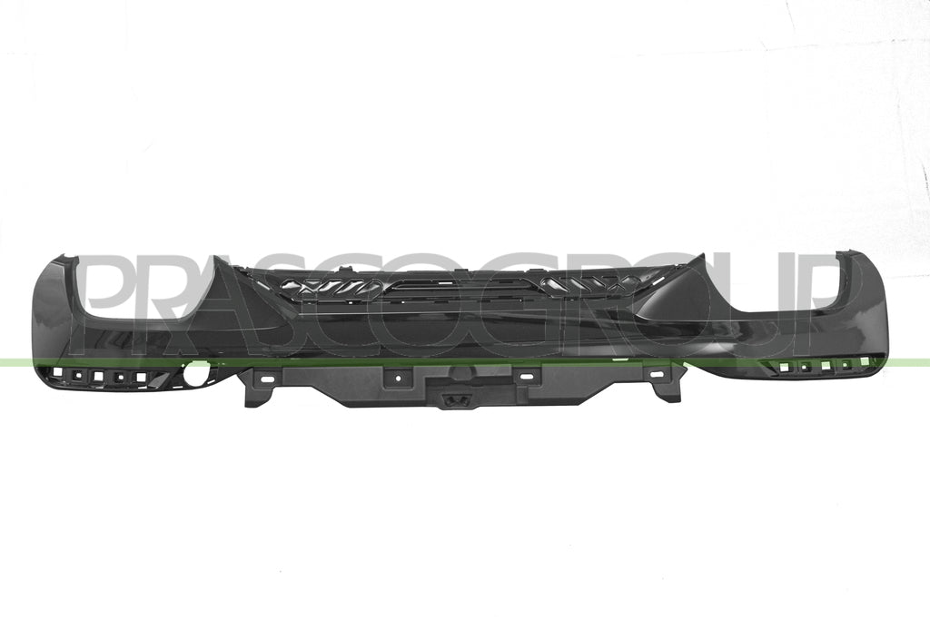 spoiler paraurti posteriore nero lucido con tappo copri gancio traino mod 550 m performance bmw 5 series g30 31 lci mtech 2020 bm0551871