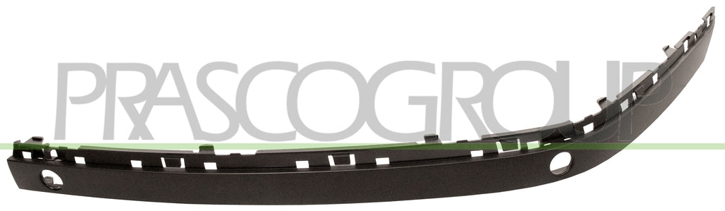 modanatura sinistra paraurti anteriore con fori profilo cromato bmw 7 series e65 2003 2005 bm0991234