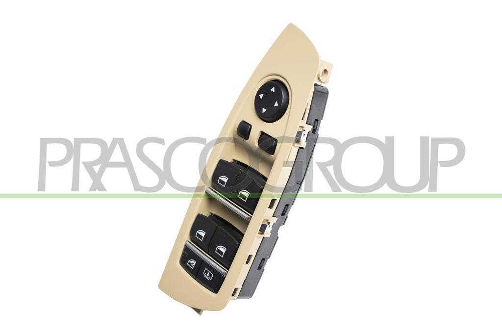 pulsantiera alzacristallo porta anteriore sinistra beige 4 interruttori 6 pins bmw 5 series f10 f11 2010 2013 bm101ws14