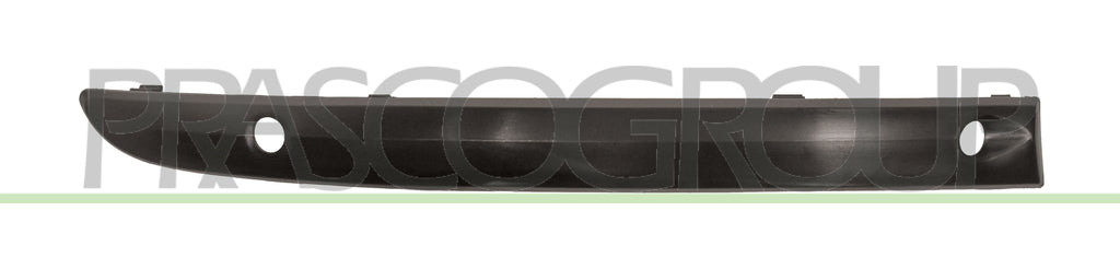 modanatura destra paraurti anteriore nera liscia da primerizzare con fori pdc bmw 1 series e87 e81 2004 2007 bm1201245