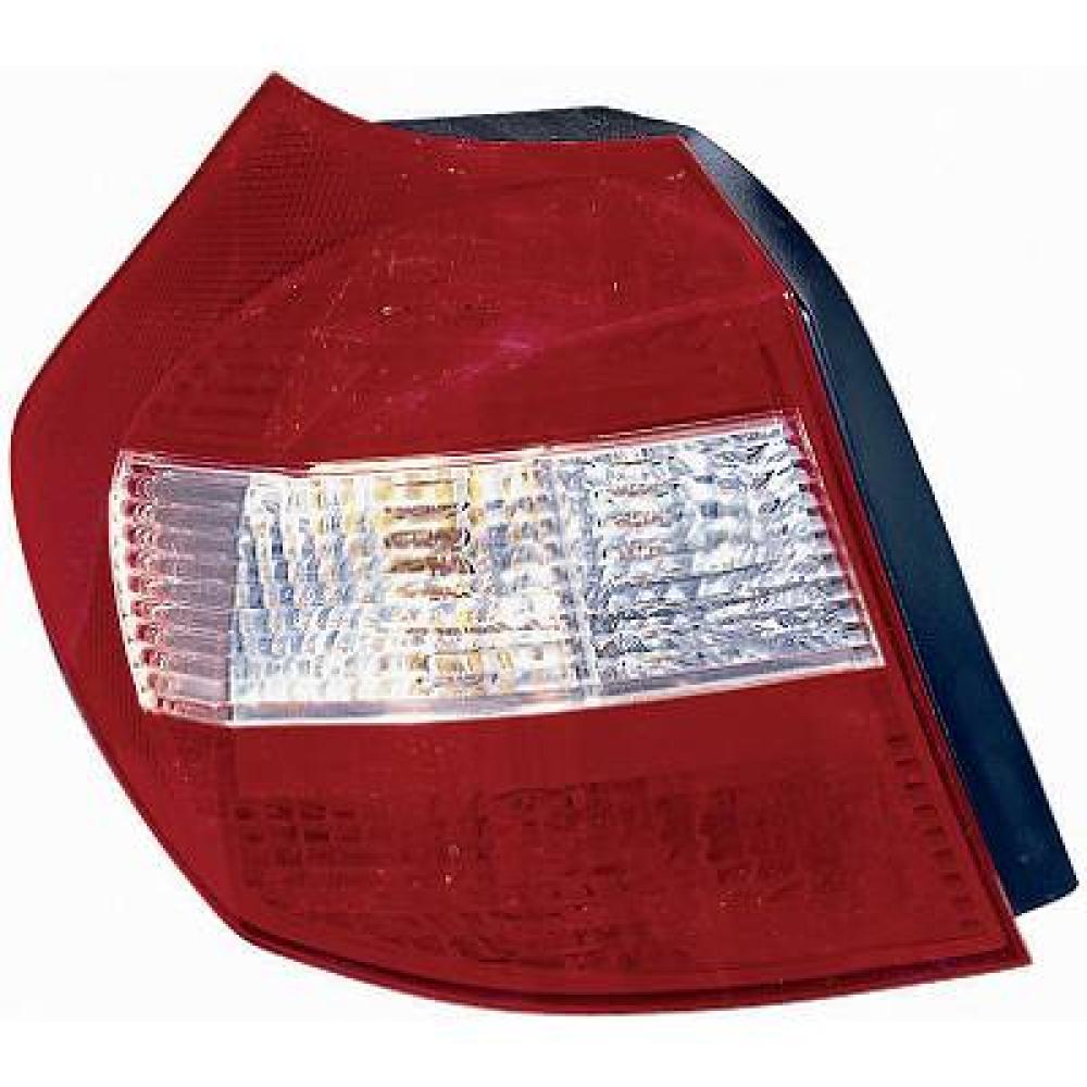 fanale posteriore sinistro senza portalampada rosso bianco bmw 1 series e87 e81 2004 2007 bm1204174