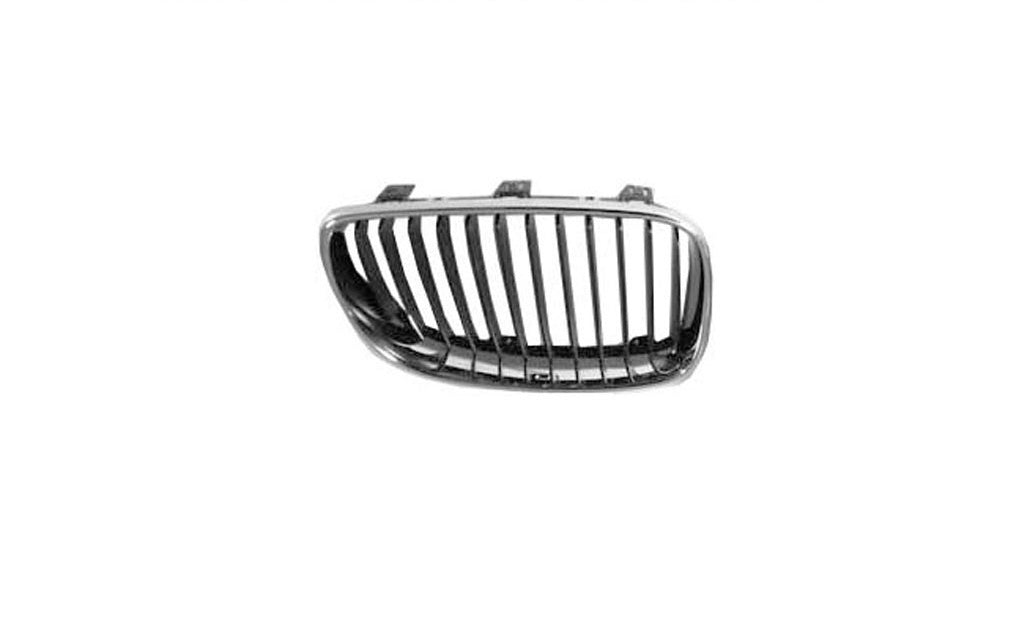 griglia radiatore destra cromata nera bmw 1 series e87 e81 lci 2007 2011 bm1212003