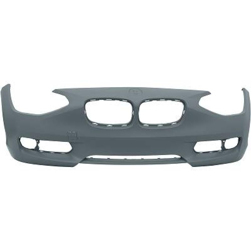 paraurti anteriore con primer con tappo copri gancio con tracce pdc bmw 1 series f20 f21 2011 2015 bm1231001