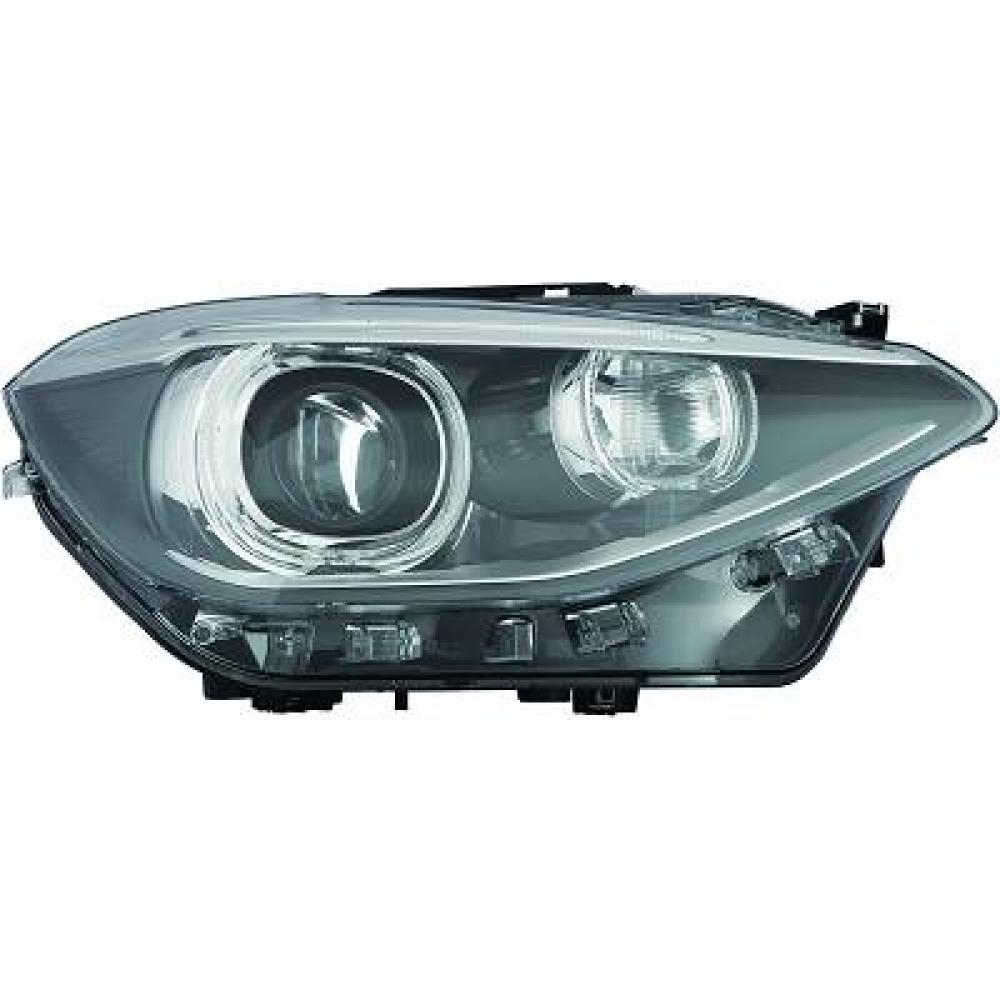 proiettore destro xenon hid d1s elettrico con motore con luce diurna led versione hella bmw 1 series f20 f21 2011 2015 bm1234913