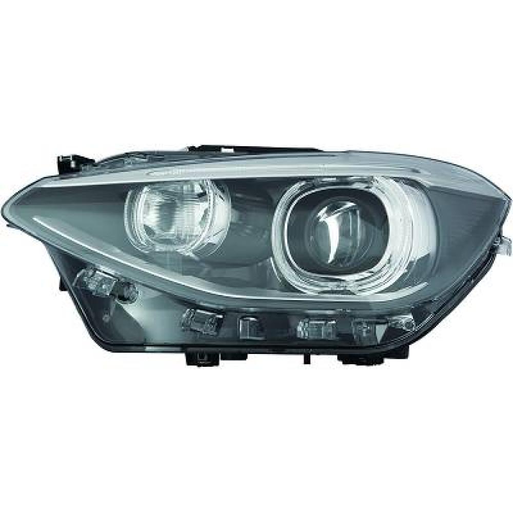 proiettore sinistro xenon hid d1s elettrico con motore con luce diurna led versione hella bmw 1 series f20 f21 2011 2015 bm1234914