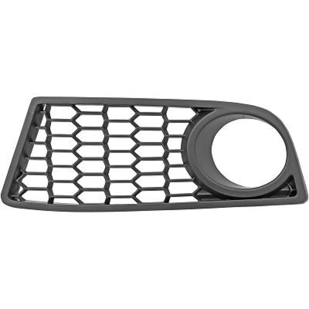 griglia sinistra paraurti anteriore nera con sede fendi bmw 1 series f20 f21 mtech 2012 2015 51118048967