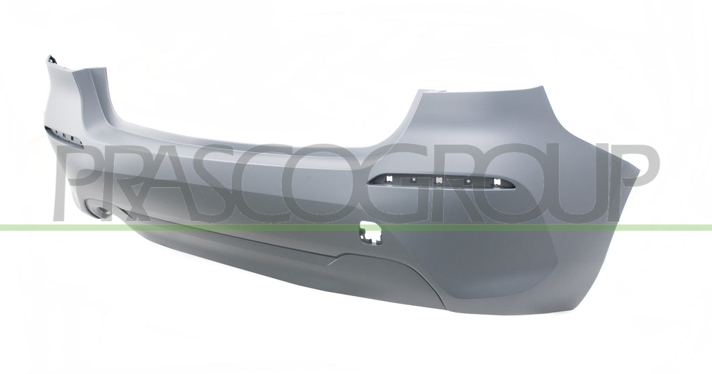 paraurti posteriore con primer con tracce pdc e park assist con scarico singolo a sinistra bmw 1 series f40 2019 bm1271051