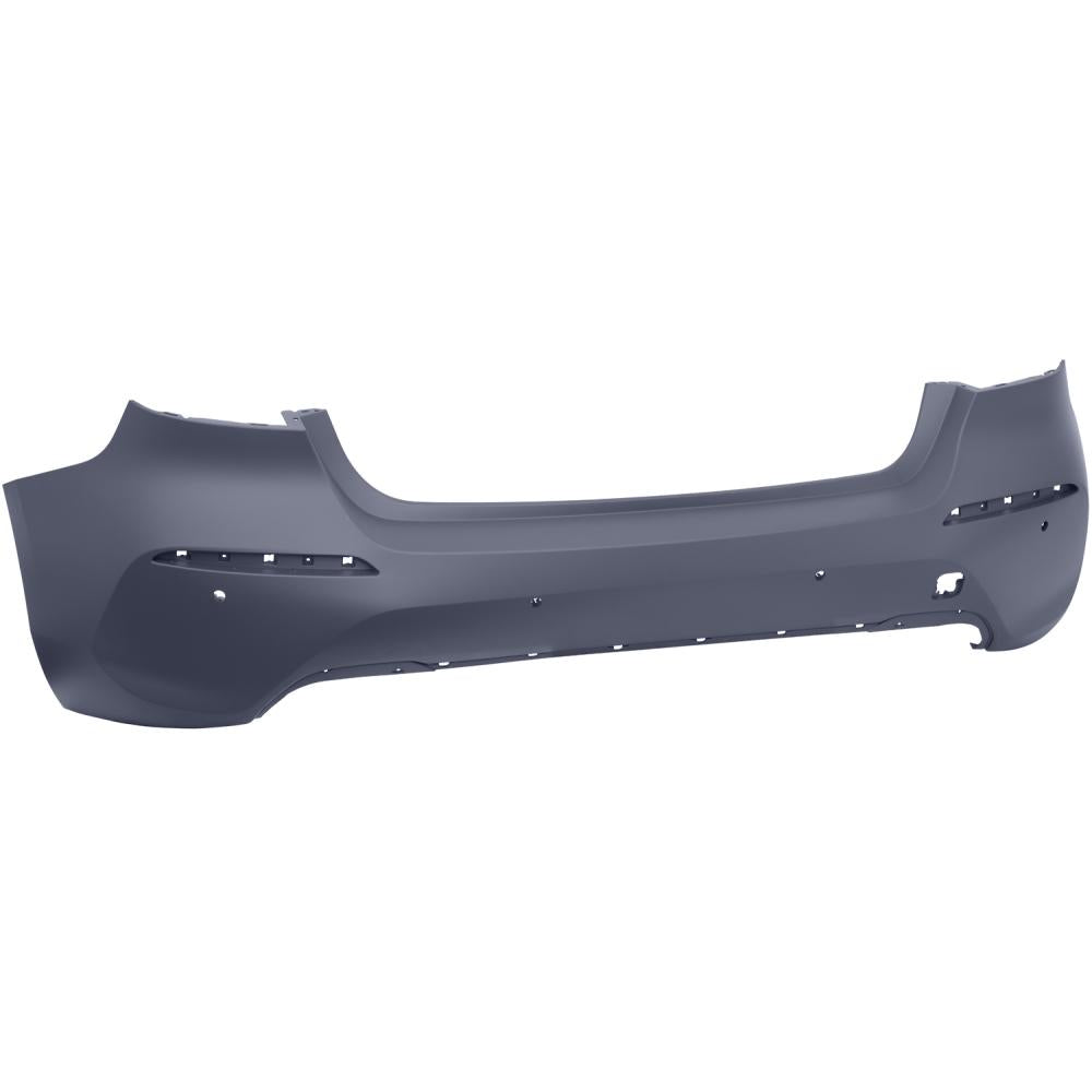 paraurti posteriore con primer con fori pdc supporti con tracce park assist mod sport bmw 1 series f40 sport luxury line 2019 51129464572
