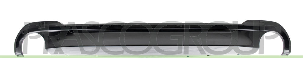 spoiler paraurti posteriore nero lucido con scarico singolo a destra e a sinistra mod sport bmw 1 series f40 sport luxury line 2019 bm1281861