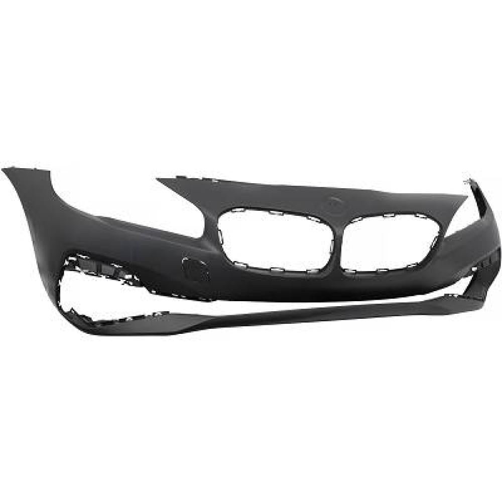 paraurti anteriore con primer con tappo coprigancio con tracce pdc bmw 2 series f45 f46 active gran tourer lci 2018 2021 51117932843