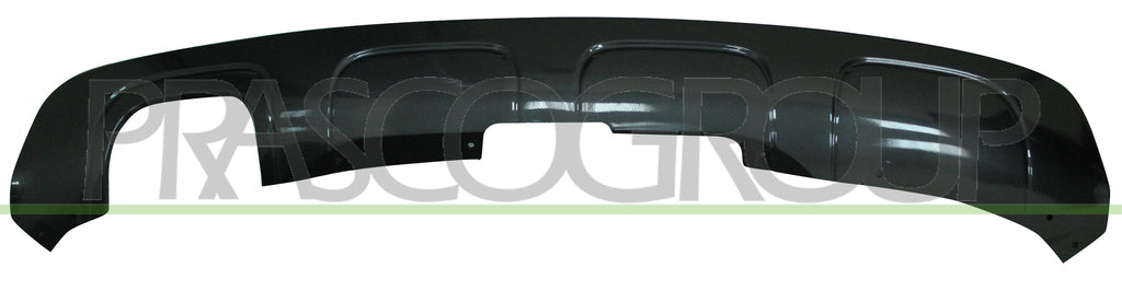 spoiler paraurti posteriore grigio scuro lucido con scarico doppio a sinistra mod m tech bmw x1 e84 2009 2012 bm7021851