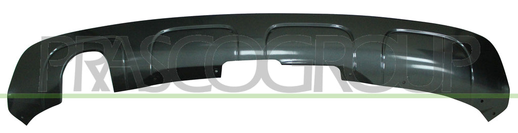 spoiler paraurti posteriore grigio scuro lucido con scarico singolo a sinistra mod m tech bmw x1 e84 2009 2012 bm7021861