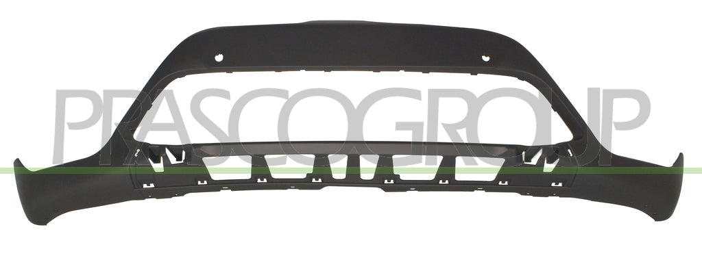 paraurti anteriore inferiore nero goffrato con fori pdc supporti bmw x1 f48 2015 2019 bm7061042
