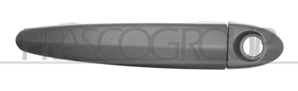 maniglia anteriore sinistra esterna nera con foro nottolino bmw x3 e83 2004 2007 bm8028002
