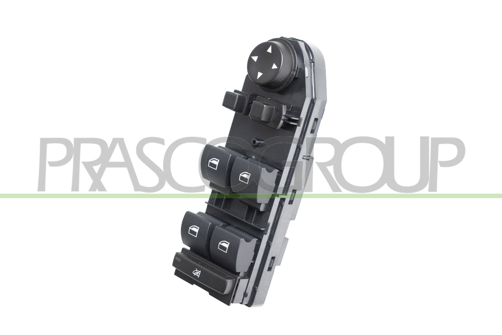 pulsantiera alzacristallo porta anteriore sinistra nera 4 interruttori con funzione chiusura retrovisori 4 pins bmw x3 e83 2004 2007 bm802ws04