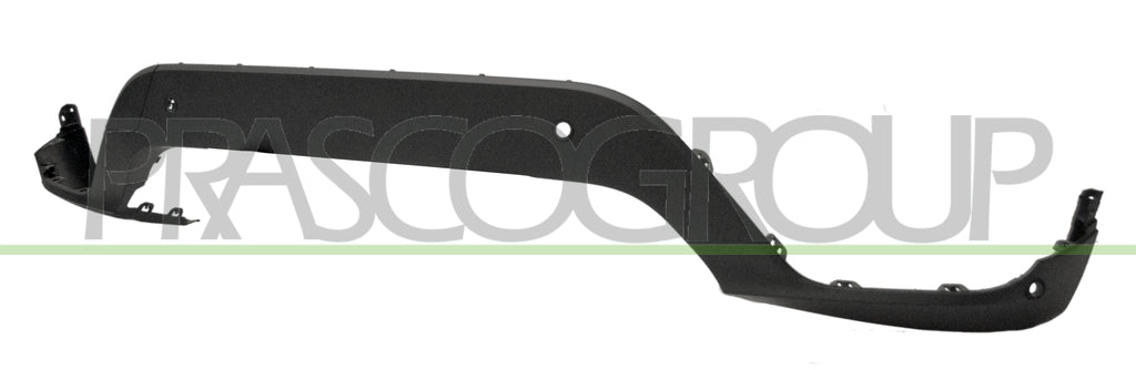 spoiler paraurti anteriore nero goffrato con tappo copri gancio traino con fori pdc bmw x3 f25 lci 2014 2017 bm8061811
