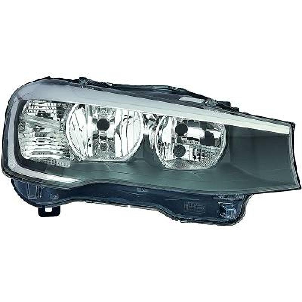 proiettore destro h7 h7 elettrico con motore nero bmw x4 f26 2013 2018 bm8064903