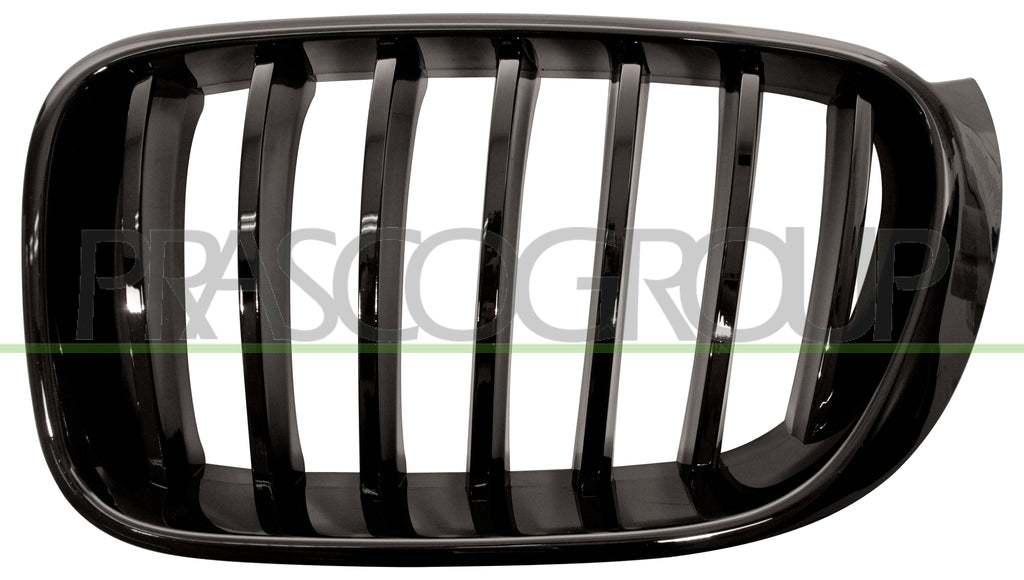 griglia radiatore sinistra nera lucida bmw x4 f26 mtech 2013 2018 bm8072004