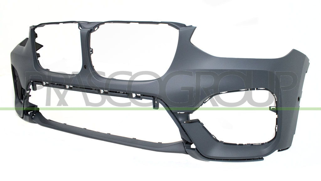 paraurti anteriore con primer con fori pdc supporti con fori park assist bmw x3 g01 2017 2021 bm8081021