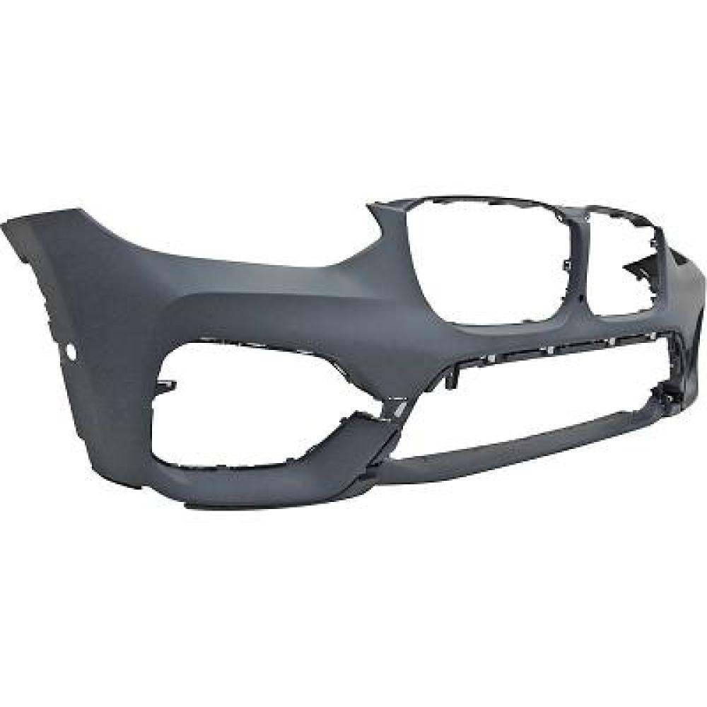 paraurti anteriore con primer con fori pdc supporti con fori park assist bmw x3 g01 2017 2021 51117490190