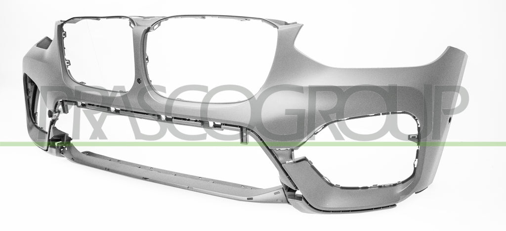 paraurti anteriore con primer con fori park assist supporti con foro telecamera mod luxury line bmw x3 g01 2017 2021 bm8081030