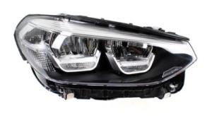 proiettore destro h7 elettrico con motore con luce diurna led bmw x3 g01 2017 2021 bm8084913