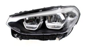 proiettore sinistro h7 elettrico con motore con luce diurna led bmw x3 g01 2017 2021 bm8084914