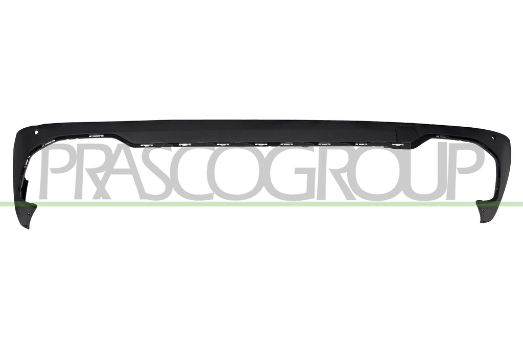 modanatura paraurti posteriore centrale nera goffrata con tappo copri gancio traino bmw x3 g01 2021 bm8101255