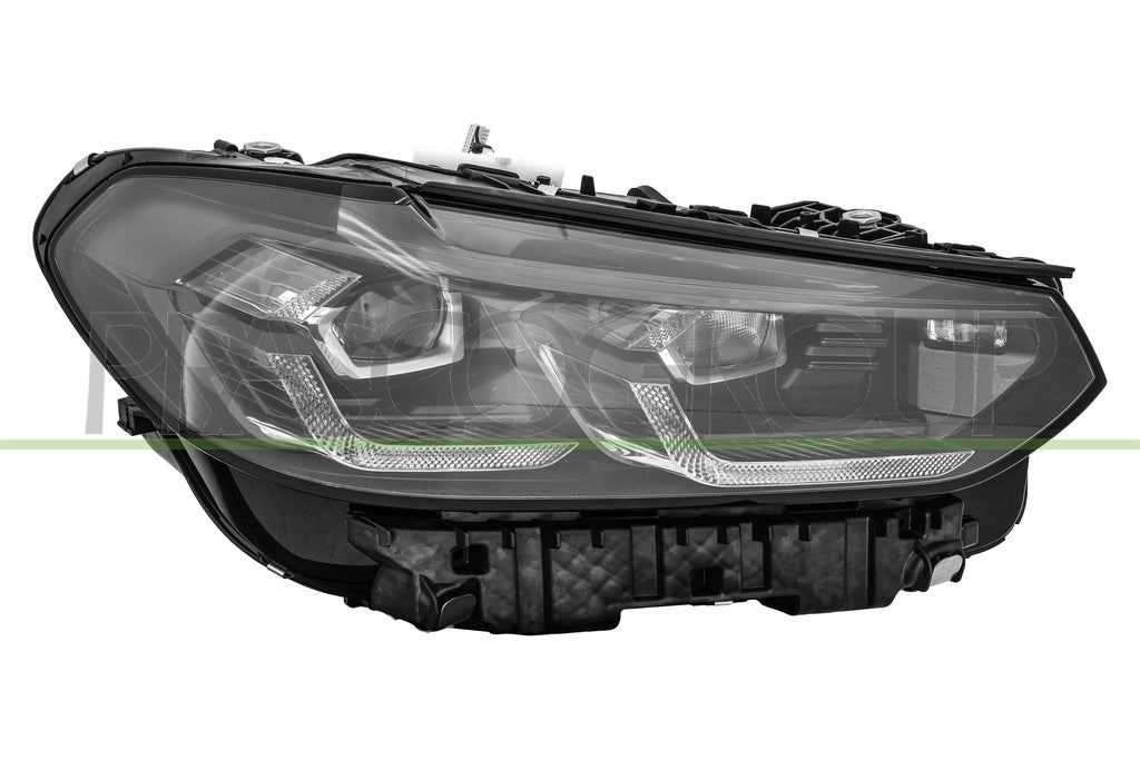 proiettore destro elettrico con motore senza centralina nero led versione a l bmw x3 g01 2021 2024 bm8104923
