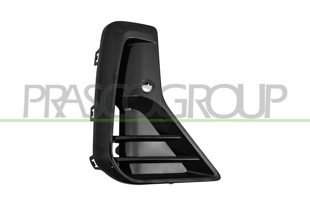 griglia destra paraurti anteriore nera lucida con foro pdc supporto bmw x4 g02 mtech 2021 bm8112133