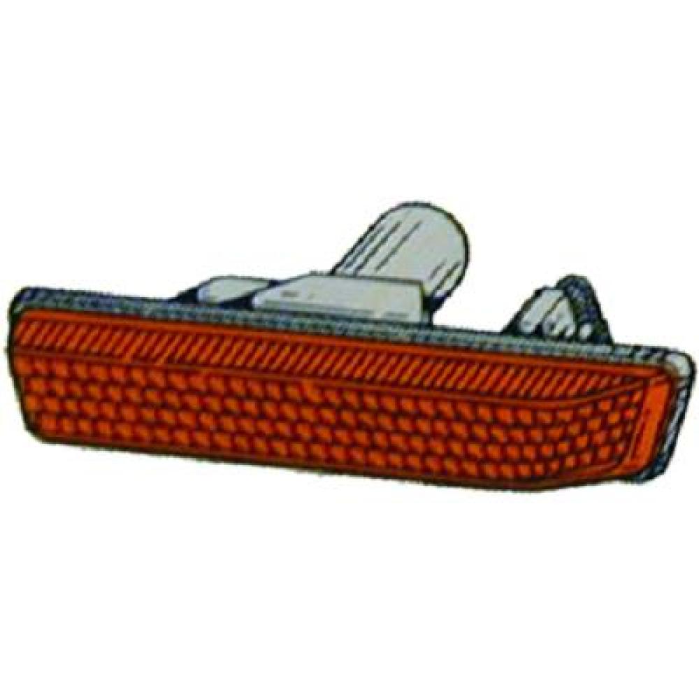 fanale laterale sinistro arancio con portalampada bmw x5 e53 2000 2006 bm8204040