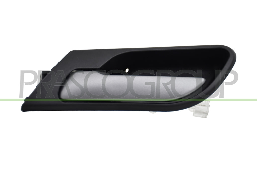 maniglia anteriore sinistra interna con leva argento scuro mostrina nera bmw x5 e53 2000 2006 bm8208412