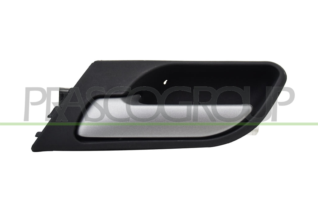 maniglia posteriore sinistra interna con leva argento scuro mostrina nera bmw x5 e53 2000 2006 bm8208512