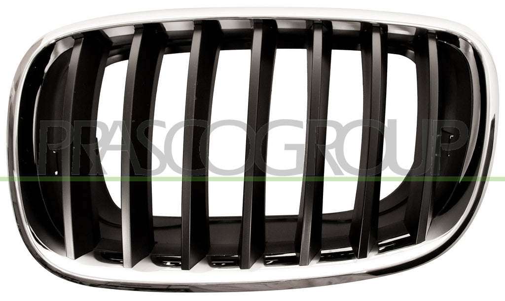 griglia radiatore sinistra cromata cromata nera bmw x6 e71 2008 2014 bm8222004