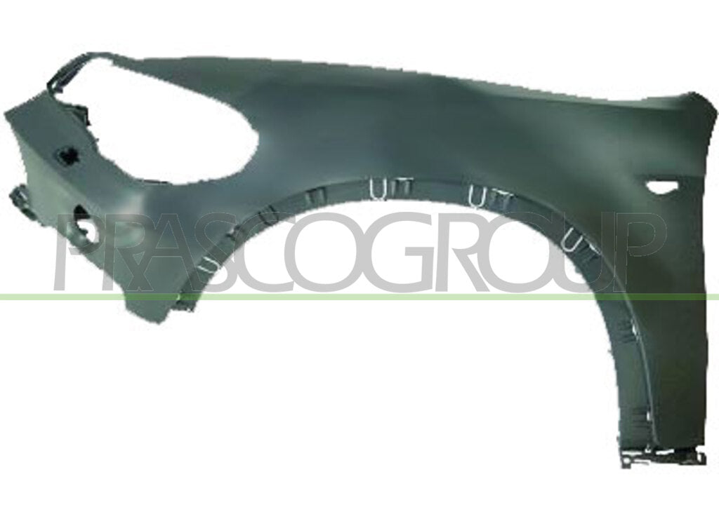 parafango anteriore sinistro con fori modanatura lucciola lavafari bmw x5 e70 2007 2010 bm8223024