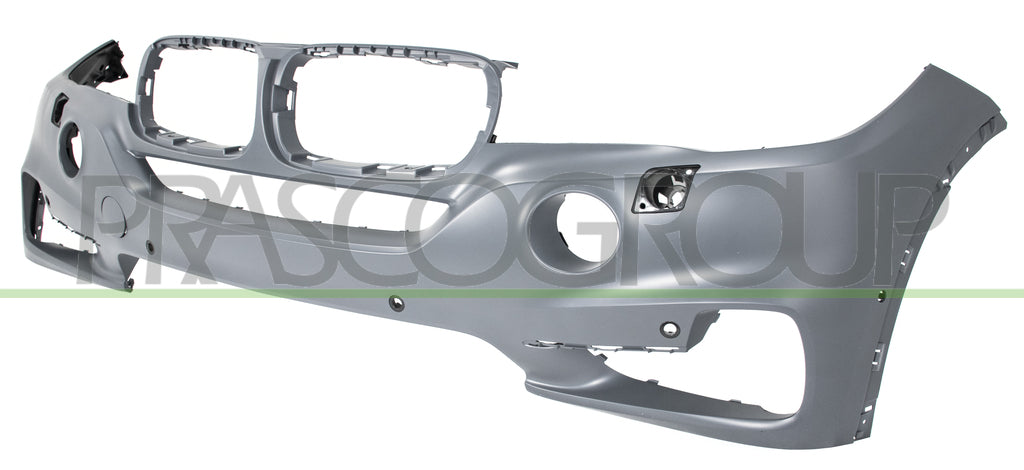 paraurti anteriore con primer con fori lavafari con fori pdc e park assist supporti con tracce telecamera per funzione sistema visione notturna bmw x5 f15 2013 2018 bm8261022