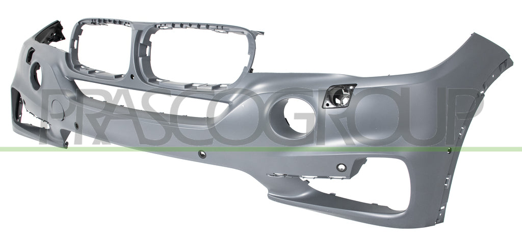 paraurti anteriore con primer con fori lavafari con foro telecamera con fori pdc e park assist supporti per funzione sistema visione notturna bmw x5 f15 2013 2018 bm8261031