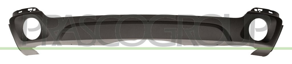 paraurti posteriore inferiore nero goffrato con foro scarico singolo tondo a destra e sinistra mod excellence experience bmw x5 f15 2013 2018 bm8261061