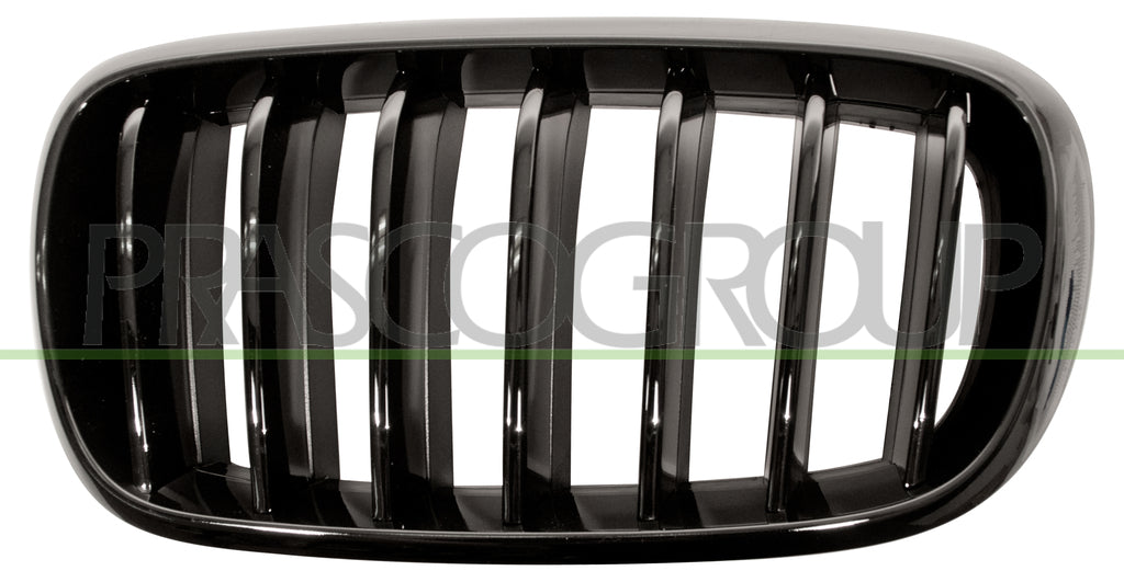 griglia radiatore sinistra nera lucida bmw x5 f15 mtech 2013 2018 bm8272004
