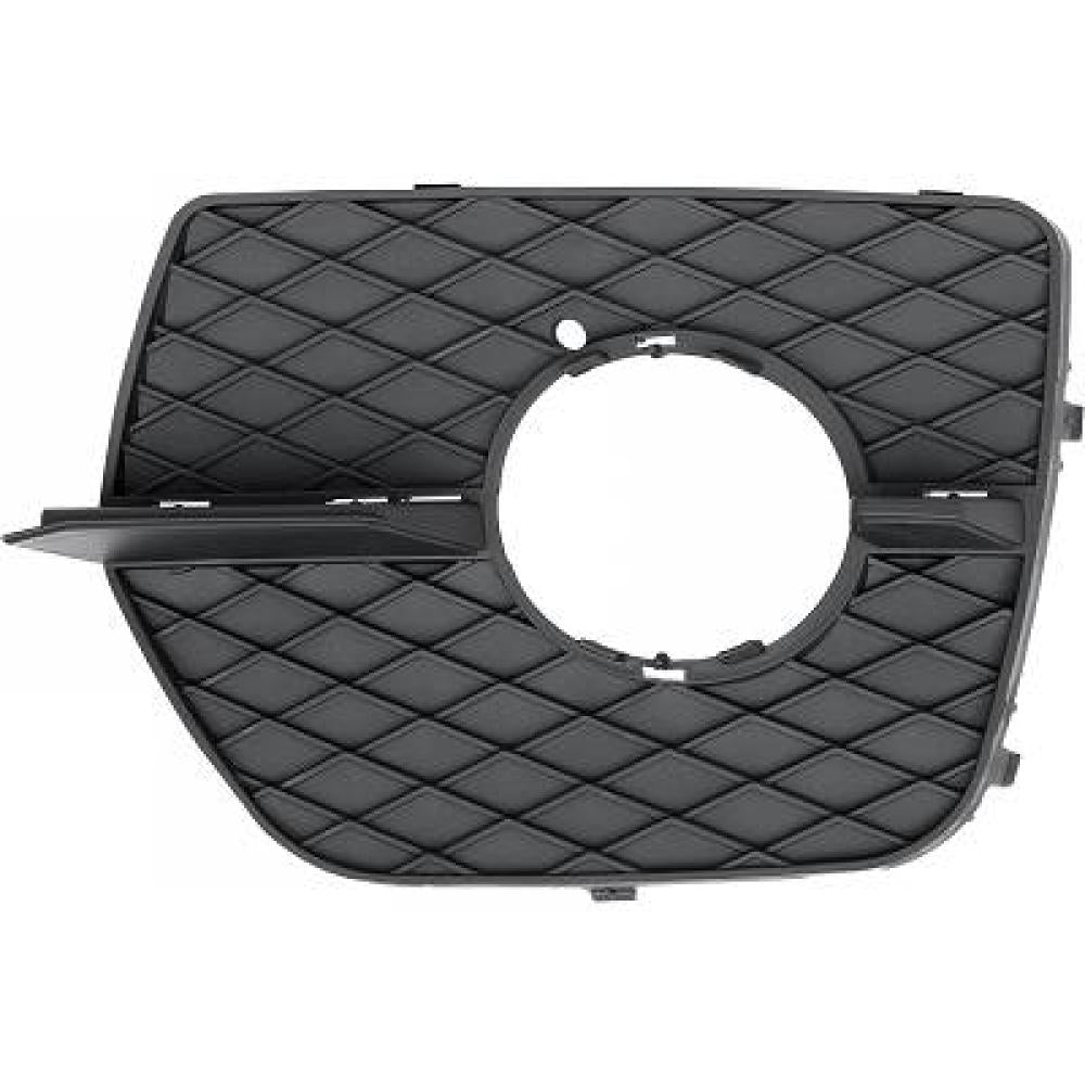 griglia sinistra paraurti anteriore nera con sede fendi con fori modanatura mod 12 bmw x6 e71 2008 2014 bm8402114