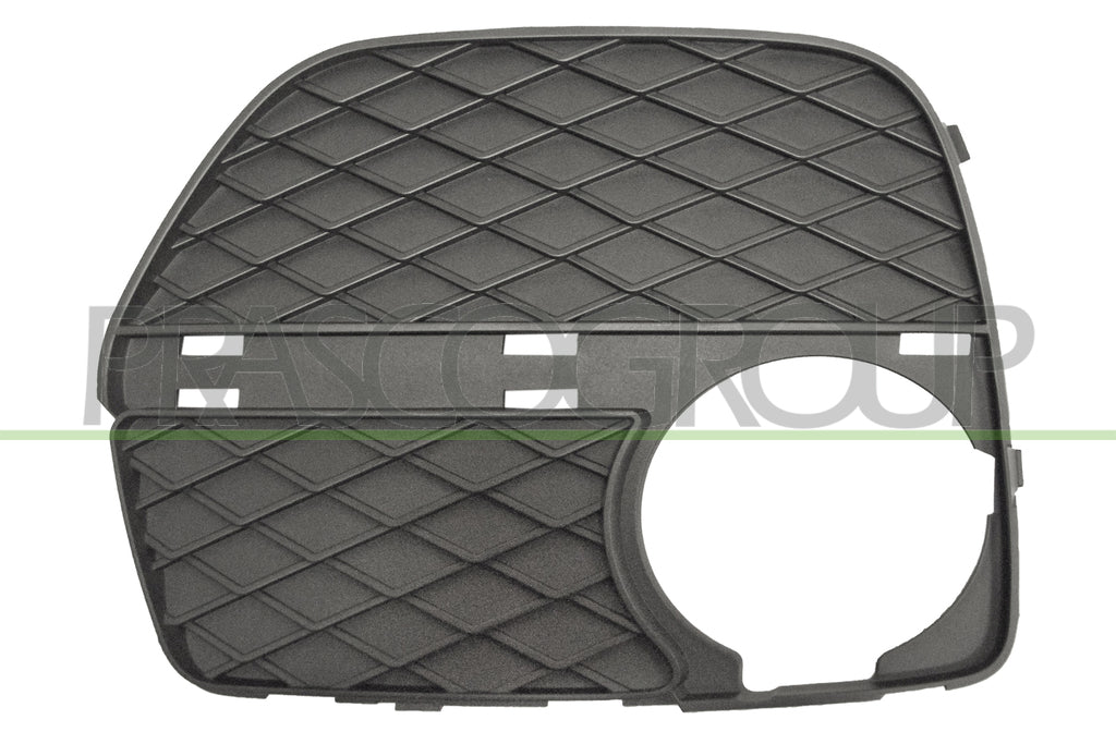 griglia destra paraurti anteriore nera con sede fendi con fori modanatura mod 12 bmw x6 e71 2008 2014 bm8402123