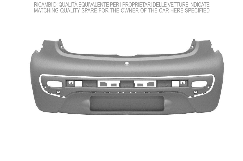 paraurti posteriore con primer citroen c1 2005 2008 ci2011051